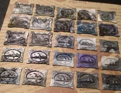 ハンドメイド シーリングスタンプシール 25枚セット ダークカラー