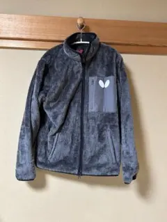 卓球　butterfly ボアブルゾン　レディースM メンズS