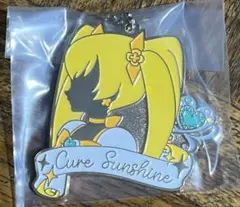 一番くじ プリキュア F賞 シルエットメタルチャーム キュアサンシャイン