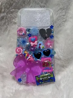 ★iPhone17Pro★ デコ電　iPhoneケース　平成女児　ギャル