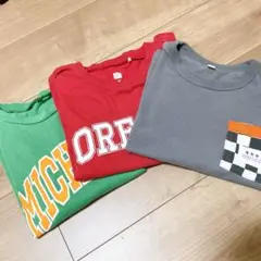 OREGON MICHIGAN Tシャツ 3枚セット　長袖Tシャツ