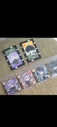 刀剣乱舞 ウエハース フリューくじ 6枚セット