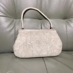 ビーズバッグ ハンドバッグ
