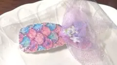 人魚の尾　ヘアピン　キラキラ　きらきら　マーメイド