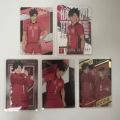 ハイキュー　黒尾鉄朗　ウエハースカード　メタルカード