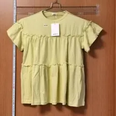 新品 pairmanon チュニックT ライム 150【管理No.528】