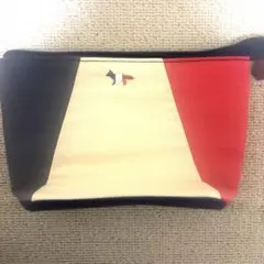 MAISON KITSUNE ポーチ トリコロール フォックスのサムネイル