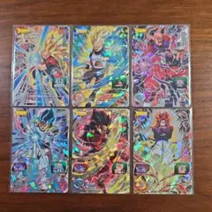 スーパードラゴンボールヒーローズ 最強ジャンプ応募者全員サービス6枚セット