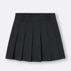 新品 GU プリーツミニスカート