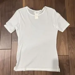 新品未使用タグ付 完売品】yori ヨリ ベビーピコステッチTee ブルー