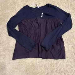 PCI 長袖カットソー ネイビー