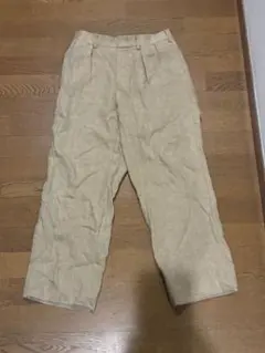 Polo Ralph Lauren 90s リネンパンツ ベージュ スラックス