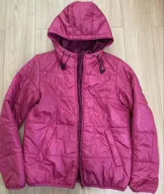 【匿名配送】GU ジーユー　ダウンジャケット　アウター　L サイズ　ピンク