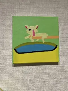 入水拒否ちわわ？