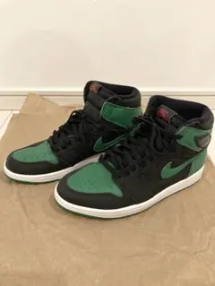 NIKE エアジョーダン1 レトロ ハイ OG パイン グリーン ブラック