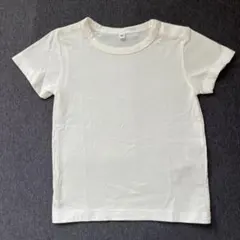 無印良品　綿100% 白Tシャツ 90のサムネイル