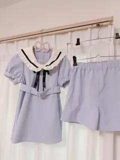 Pinkhunt ピンクハント セーラーカラー 半袖セットアップ　XS