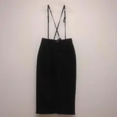 ☆【未使用　定価税込13200円】ROSSO×Lee サスペンダースカート
