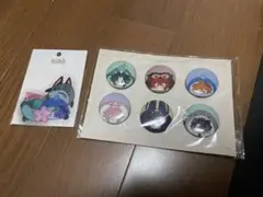 原神　テイワット動物園 缶バッジ ステッカー セット