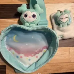 GIGO限定TWICE LOVELYS ミナ　ハートバッグ、パスケース