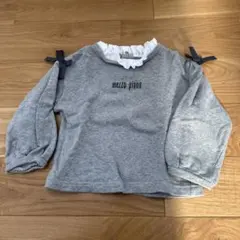 mezzo piano グレー トレーナー