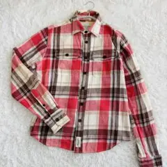 Abercrombie&Fitch シャツ チェック柄 Mサイズ（A222）