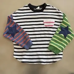 breeze☆長袖Tシャツ　ボーダー　110