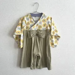 ベビー袴　袴ロンパース　80