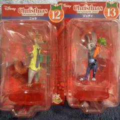 2025ディズニークリスマスオーナメントHAPPYくじ　ニック&ジュディ