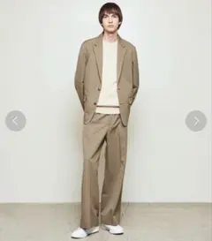 新品 上下セット UNITED ARROWS & SONS GABA 23AW