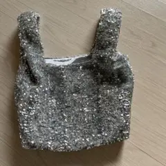 CIAOPANIC TYPY シルバースパンコールトップス