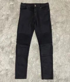 【美品】【Bershka】スキニーバイカーデニムパンツ 古着韓国モードストリート