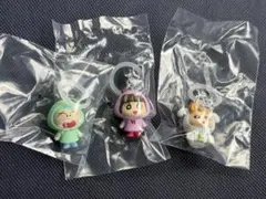 クレヨンしんちゃん　めじるしアクセサリー　３つ