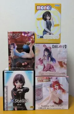 プライズフィギュア　まとめ売り　セット売り　5体セット　美少女フィギュア