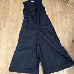 studio CLIP ネイビーサロペット M