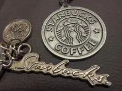 海外☆スタバStarbucks Coffee キーホルダー　ヴィンテージ