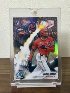 Topps Bowman chrome MLB James Wood インサート