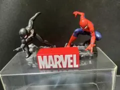 スパイダーマン　カプセルスタチュー　スタンドフィギュア　MARVEL 2個セット