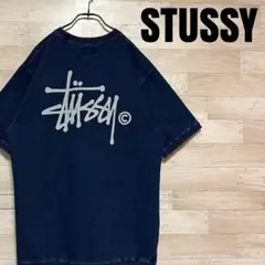 STUSSY 90s Tシャツ 半袖 グレー ショーンロゴ - メルカリ