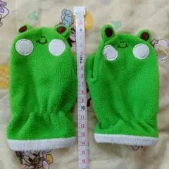 《最終価格》子供　手袋　カエルちゃん