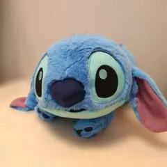 ディズニー スティッチ寝そべりなでなでしてね超BIGぬいぐるみ