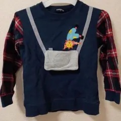 kladskap ノージーのひらめき工房 トレーナー 　110 ネイビー