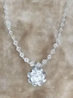 ペンダント　スワロフスキー風