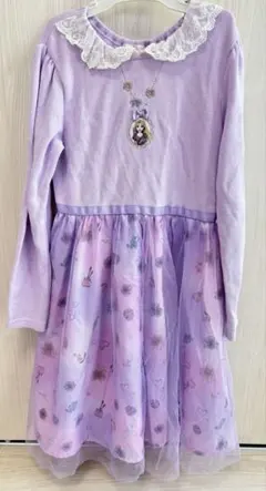 メゾピアノ ラプンツェル ワンピース 140 チュール