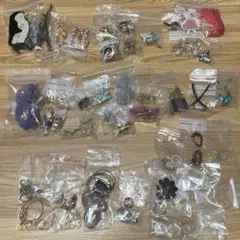 中古 美品有 アクセサリー大容量セット 断捨離 ネックレス 指輪 髪留