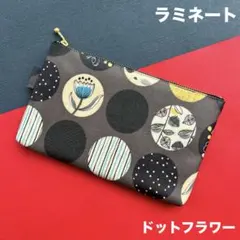 ラミネートポーチ（ハートが並んだ） ハンドメイド ポーチ 017 kippis