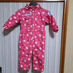 ハローキティ ジャンプスーツ　スキーウェア　90　IGNIO　ピンク