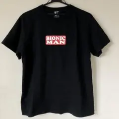 BIONICMAN Tシャツ ブラック Mサイズ ボックスロゴ