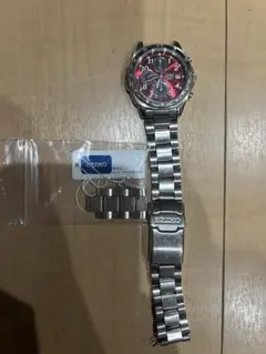 SEIKO クロノグラフ レッド文字盤 腕時計のサムネイル