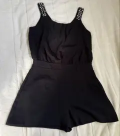 【ZARA BASIC】ブラック キュロットドレス ワンピース パーティドレス